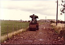 SE5349 : Steam Roller at Rufforth Airfield near York by Rich Tea