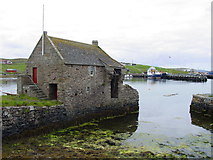 HU5362 : Hanseatic Trading Booth at Symbister Whalsay by Colin Park