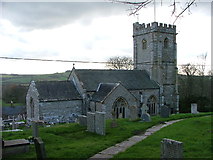 SY5590 : St Mary's Church, Litton Cheney, Dorset by Dave Napier
