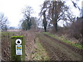 Nene Way footpath near Little Everdon