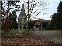 SU6756 : The Church of St, Leonard, Sherfield on Loddon by Colin Bates