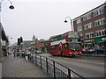 Double decker bus on the High Road