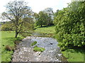 Lyvennet river upstream from Dent bridge