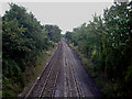 Railway line NW of Frocester