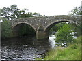 NY8683 : Rede Bridge over the River Rede by Les Hull