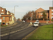 SE2834 : Burley Road Cardigan Road Willow Road Junction, Leeds by Rich Tea