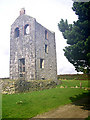 Restored engine house of the Phoenix mine, Minions