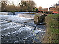 TQ0490 : River Colne: Overspill weir from the Grand Union Canal by Nigel Cox