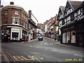 Wyle Cop Shrewsbury On A Sunday Afternoon