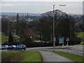 Roundabout on the A525