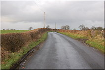 SD4538 : Looking North up Pinfold Lane Inskip by Keith Wright