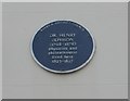 SP3165 : Plaque on Henry Jephson's house. by David Stowell