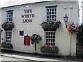 Ordnance Survey flush bracket on The White Lion