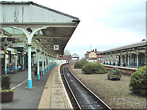 SE6132 : Selby Railway Station Looking North by Gordon Kneale Brooke