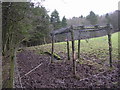 Crow Trap in Muddy Field, near Craigbarnet Farm