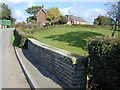 Broomhill Orchard Farm from bridge over Salters Brook