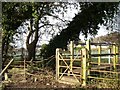 Footbridge on  Offa