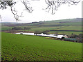 Lake below Rowden Farm