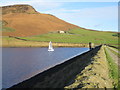 Sailing on Embsay Reservoir