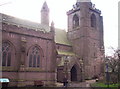 Brechin Cathedral with Round Tower Behind