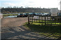 Fishing lake at Larford Farm