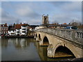 SU7682 : The Bridge over the Thames at Henley on Thames by Nigel Homer
