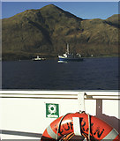 NN0263 : View northwest across the Corran Narrows from the Corran Ferry by Claire Pegrum
