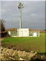 Communications mast, School Street, Eckington, NE Derbyshire