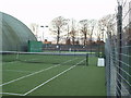 Tennis in the cold, Chapel Allerton, Leeds