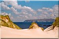 NC3970 : Sand dunes at Faraid Head, Sutherland. by Gordon Hatton