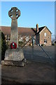 War Memorial and Primary School at Llangrove