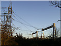 Powerlines at Chilling Substation