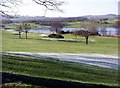 NY0882 : Lochmaben golf course and Kirk Loch by Lynne Kirton