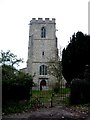 SP9414 : Church Tower, Pitstone Church End by Rob Farrow