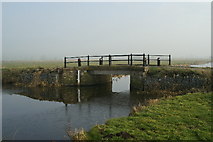 ST4145 : Bridge crossing North Drain Tealham Moor by Adrian and Janet Quantock