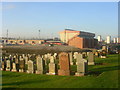 Trinity Cemetery and Pittodrie Stadium