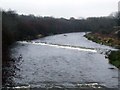 Weir on Seiont River