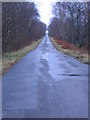NM9136 : Road through Moss of Achnacree by Fin'n'Liz