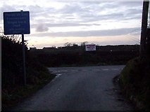 SH4375 : Road junction near Rhostrehwfa by Nigel Williams