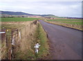 Road from Laurenckirk towards Auchenblae