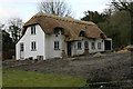 Thatched Cottage under restoration, Marsh Court Lane