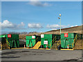 Skips in a recycling centre