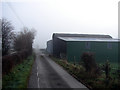 Farm Buildings Beside Lane, Near Caersws