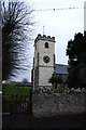 ST2140 : Church Tower of St Martin's Church, Fiddington by Adrian and Janet Quantock