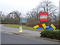 SU9474 : The entrance to Legoland, Windsor by Andrew Smith