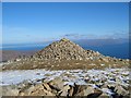 NG6023 : Huge Cairn on Beinn na Caillich by John Allan
