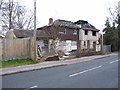 Burned house, Broad Lane, Bracknell