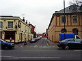 Looking up Cambridge Road to Horfield Prison