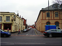 ST5975 : Looking up Cambridge Road to Horfield Prison by Linda Bailey