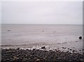 North Sea and rocky shore